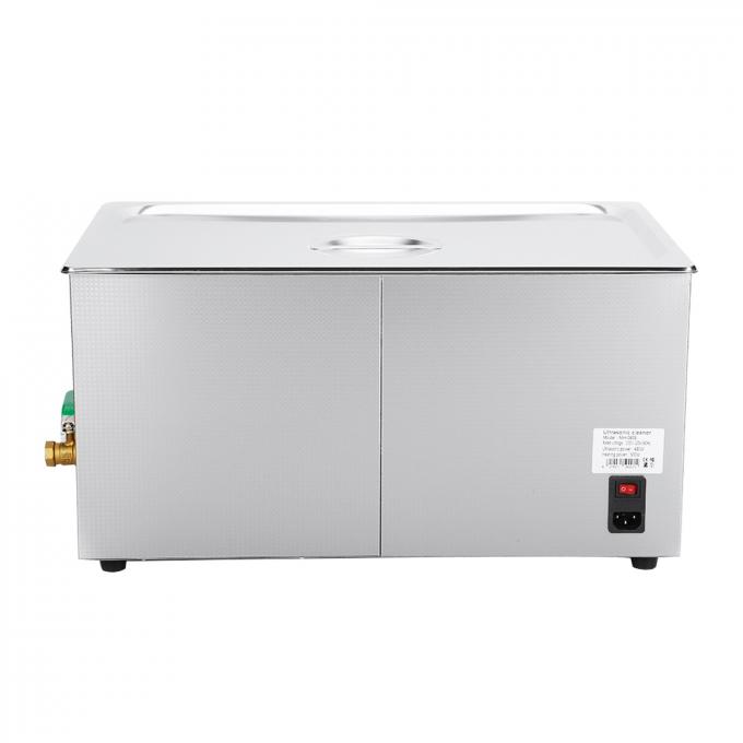 Custom Ultrasonic Part Cleaner With 30L Large Tank For Metal Parts Cleaning 4